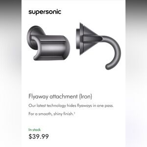 Dyson Supersonic Flyaway Attachment - Iron